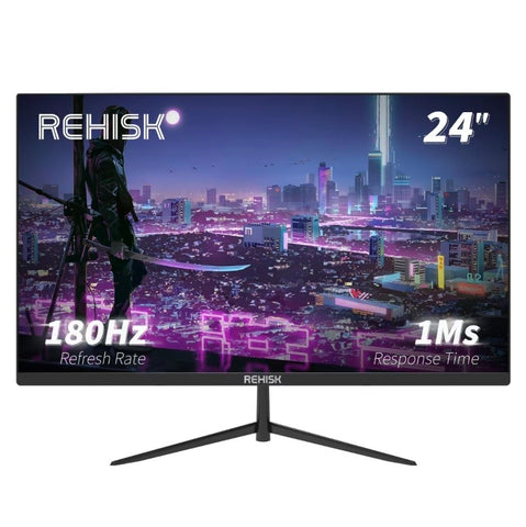 Curved Gaming Monitor FHD 1080P 180Hz 1ms with FreeSync and Ultra Slim Design