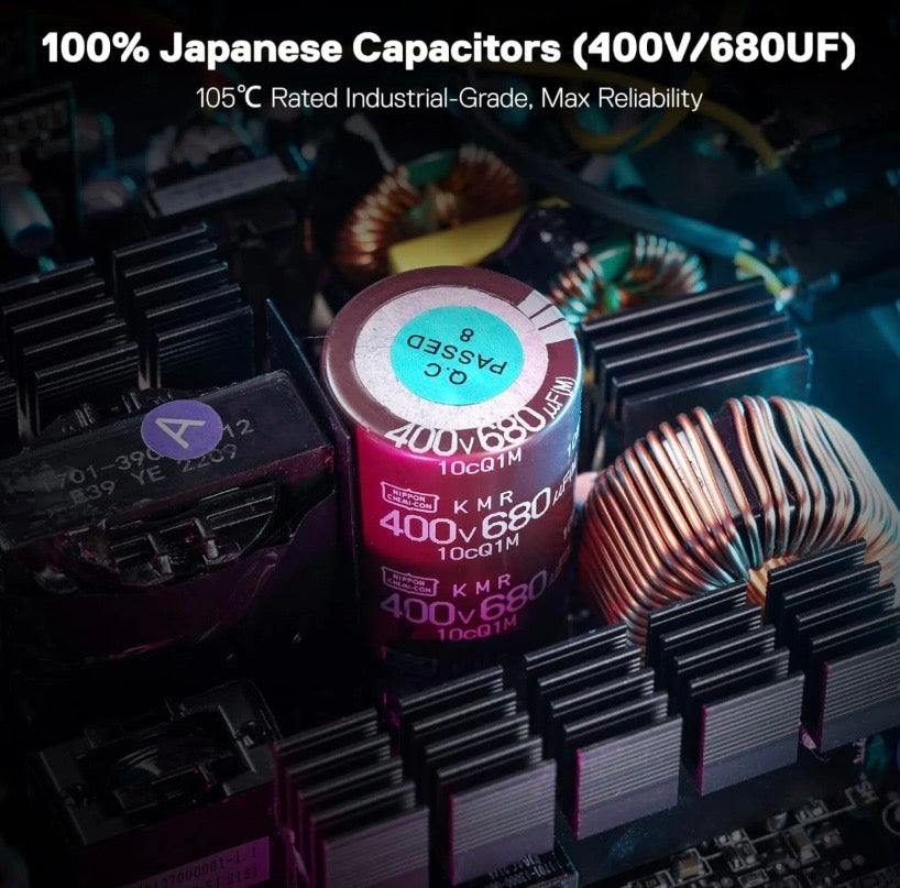 Redragon RGPS 850W 80+ Gold Fully Modular RGB Power Supply